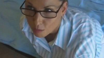 MRS. STARR LETS JIMMY BLOW IT