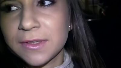 Party girl fucking on a balcony