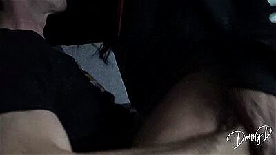 POV Cinema Fuck! My Mates Little Sister Sucks & Fucks In Public!!