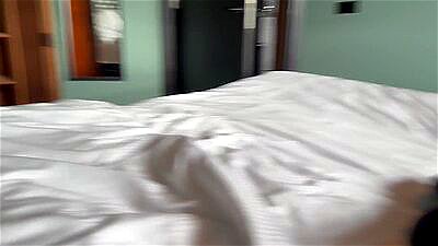 Sharing Hotel Room with Hot Stepsister