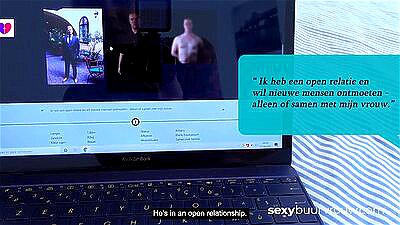 My first ASS FUCK threesome with two men: NAYOMI SHARP (Dutch) - SEXYBUURVROUW