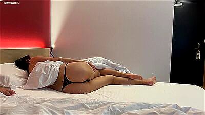 After skiing, stepmom shares bed with stepson