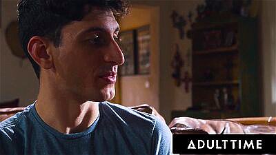ADULT TIME - Teen Virgin Kylie Rocket Gives Her BF Permission To Smash Her PAWG BFF Aften Opal!