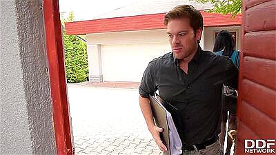 Busty Babes Ania Kinski And Jasmine Jae Treat Realtor To A Spontaneous Threesome