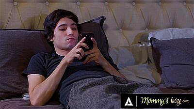 MOMMY'S BOY - Horny MILF Penny Barber Is Caught By Stepniece Chloe Surreal While Fucking Her Stepson