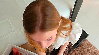 Stepsister Pretended To Be A Virgin And Brought Me A Huge Stepmom Dildos