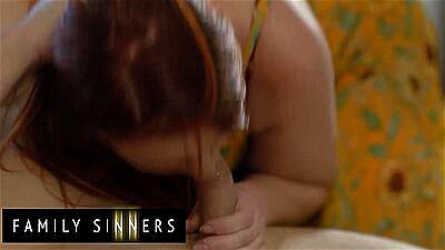 FAMILY SINNERS - Nathan Bronson Pays His Stepmom Marie McCray For Taking Care Of Him By Fucking Her