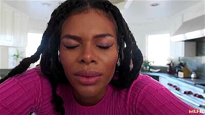 Milfed - Sexy Milf Halle Hayes Knows How To Use Her Stepson's Crush On Her To Her Own Benefit