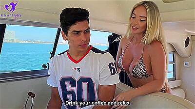 I am unfaithful to my husband with the captain of his yacht in the open sea Kourtney Love