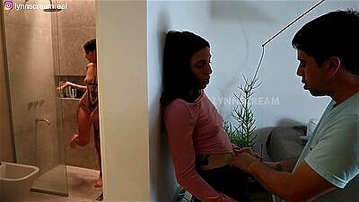 My stepsis in law wants sex while my wife is in the shower ft. SteffCrime