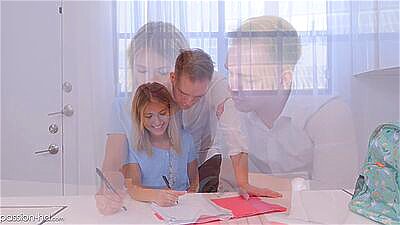 My College Tutor Just Fucked My Tight Pussy During Our Study Session