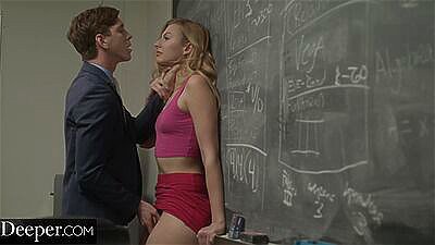 Deeper. Alexa Grace Gets Her Wicked Way With Her Favorite Tutor