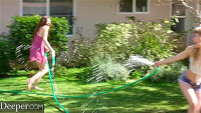 Deeper. Mischevious Elena Koshka Playfully Seduces Her Friends Step-Father