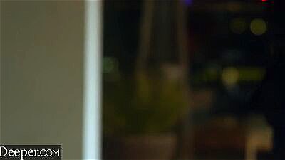 Deeper. Gorgeous gold digger is seduced by boyfriend's dad
