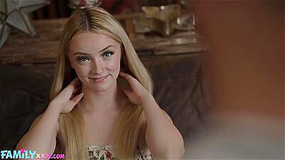 FamilyXXX - Blonde Teen Stepdaughter Loves A Creampie (Maria Kazi)