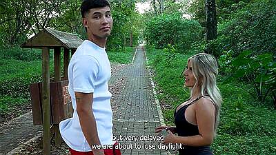 I got fucked by a stranger I met in a public park and it turned out to be Danner Mendez! Naty Delgad