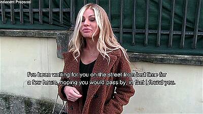 Milf cheats and gets fucked in the ass for €1000, incredible!