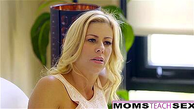 Squirting MILF Gets Creampie From  Step Son