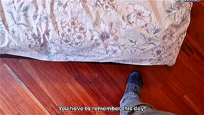 Cheating Redhead Wife Cuckolds Husband