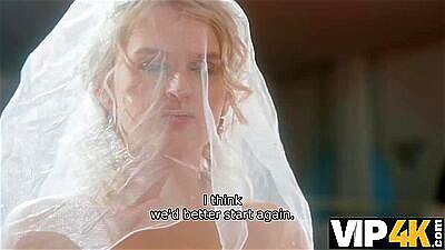 Euro Bride Gets Fucked by Husband's Friend Right After Wedding