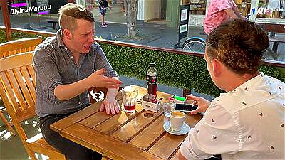 Real Estate Agent Partying in THREESOME with her New Tenants - DivinaMaruuu