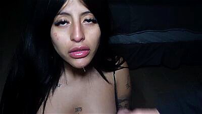 I was visited by a hot wife thirsty to eat bigcock