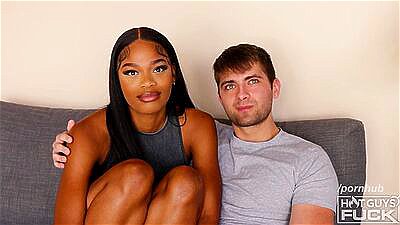 From shy to smitten: A black girl's sexy ass impact on a shy guy