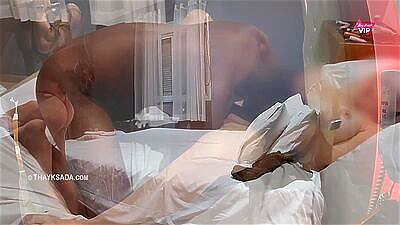 Black man fucking hot wife in front of cuckold and making her cum like crazy