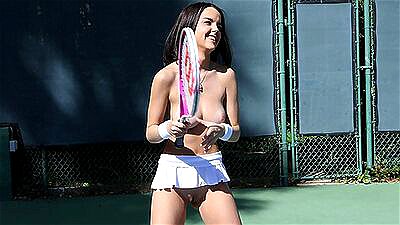 My Tennis Coach Wasn't Ready When I Showed Him My Smooth Pussy