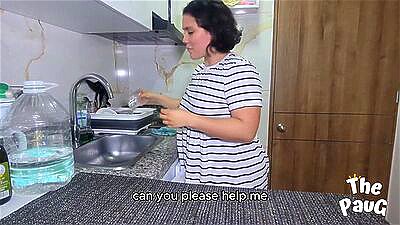 My best friend's mom lets me try the MILF experience