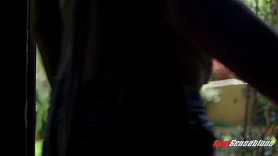 NEW SENSATIONS - Lesbian Teen Gets Wet For Her Yoga Instructor (Blair Williams)