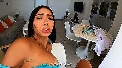 My NEIGHBOR HELPS me to use my ANAL TOY | Ravello, Italy