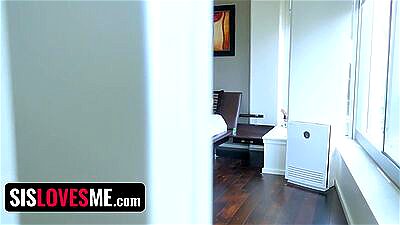 Step sister Jenna Foxx Gets Her Black Teen Pussy Drilled By Step brother - SisLovesMe Full Video