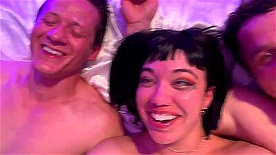 DOUBLE TROUBLE | Little Puck's 1st BBG with Double Vag & BTS With Shawn Alff and Robby Apples