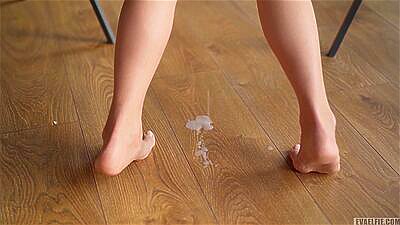 I got creampied in my tight young pussy during a zoom class - Eva Elfie