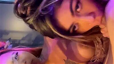 Young redhead sucking and taking cock, asking to cum and hit hard!