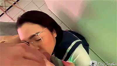 Naughty student asked the teacher for private sexology lessons - Drii Cordeiro