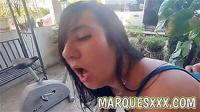 Fucking my wife's ass.  Slutty couple.  Hard anal