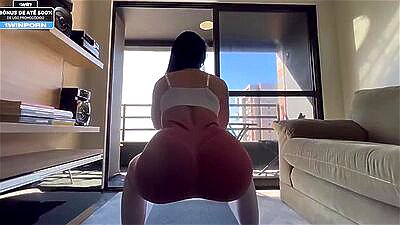 My personal trainer ripped my pants and fucked me without a condom - Drii Cordeiro