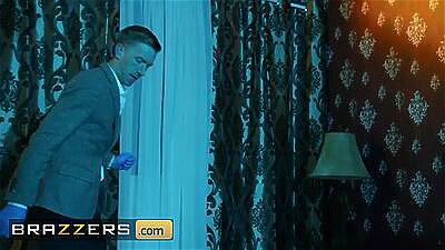 BRAZZERS - Alexis Fawx & Danny D Get Fucked In During An Investigation & Find The Evidence They Need