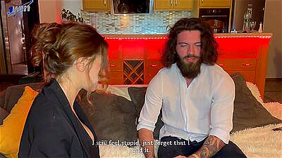 The stepmom was out of touch, but gave it to ANAL after a light massage