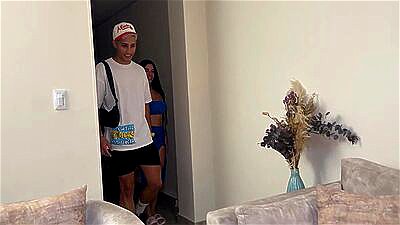 I offer money to Colombian milf to suck my cock in the street - Silvana Lee & Milan Rodriguez