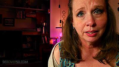 The Sexy Mature MILF Wife Of A Pastor Seduces a Young Man While Her Husband is Upstairs