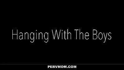 ❤️PervMom - Busty Latina Stepmom Gags On Her Stepson's Cock