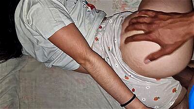 Good fuck with my brother-in-law in my boyfriend's bed when he left for work