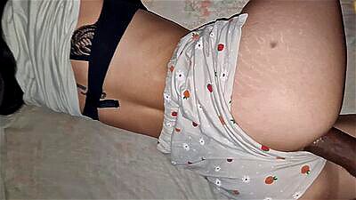 Good fuck with my brother-in-law in my boyfriend's bed when he left for work