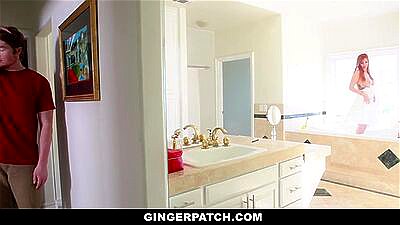 ❤️GingerPatch - Hot Ginger Stepmom Fucked By Teen Stepson