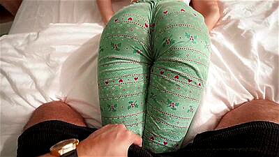 Fuck! step sister asked for a massage and started sex