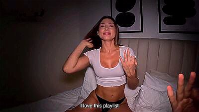 I SEDUCED MY STEPBRO TO GET A CREAMPIE | BEAUTIFUL COLOMBIAN MODEL