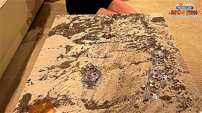 Step-sister lost her sweet holes in a card game